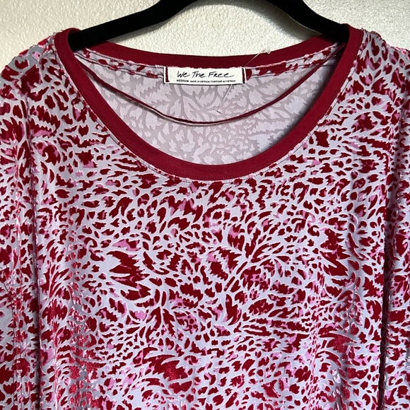 We the free burnout tee velvet - Picture 4 of 5